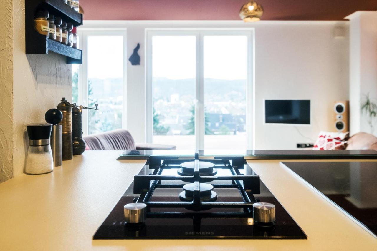 Wohlfuehloase Mit Blick Auf Trier Apartment Exterior foto